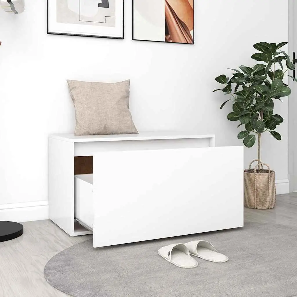 Hall Storage Bench for Home Organization
