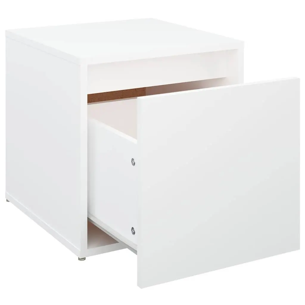 White Storage Chest with Drawer for Home Use