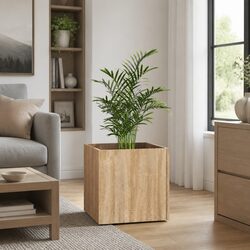 Practical Brown Planter Box 40x40x40 cm for Your Home
