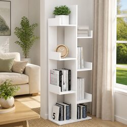 Practical 8-Compartment Book Cabinet for Your Home