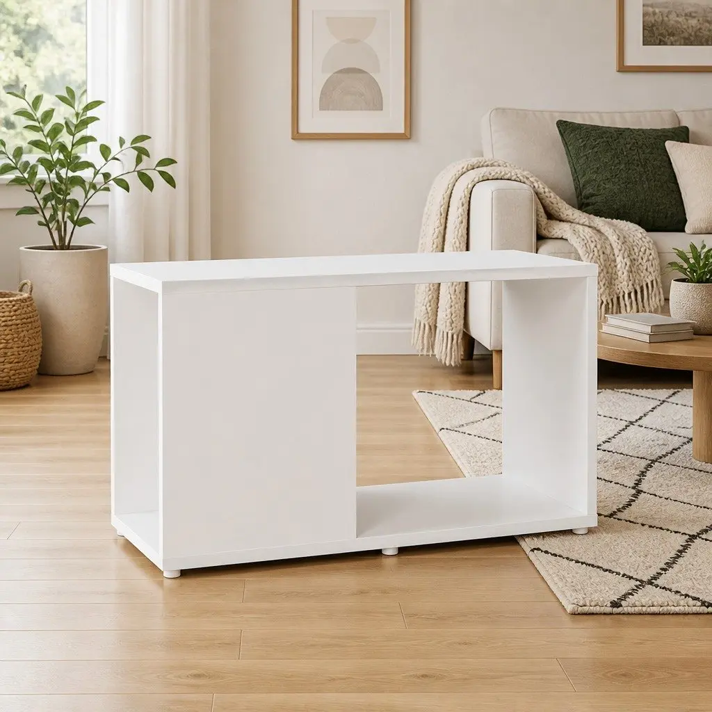 TV Cabinet with Open Shelves for Organization