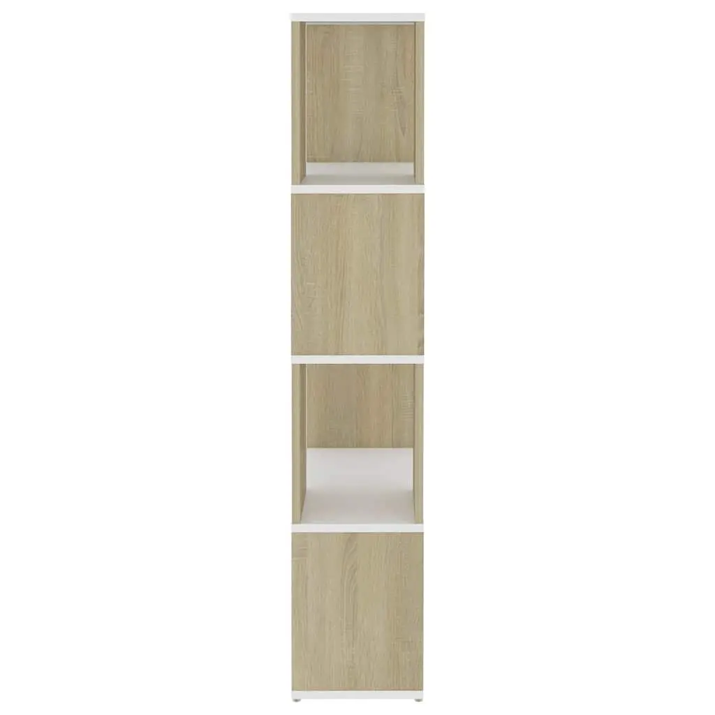 Book Cabinet Room Divider Storage Organizer Shelving Unit 60W x 24D x 124.5H cm Beige