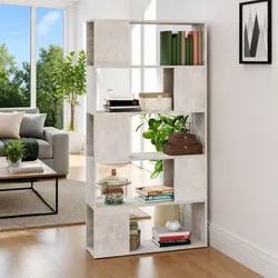 Functional Book Cabinet Room Divider for Home Organization
