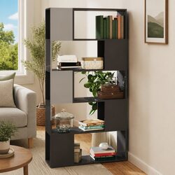 Grey High Gloss Book Cabinet Room Divider for Versatile Storage