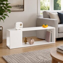 Practical TV Cabinet with 2 Shelves for Your Home