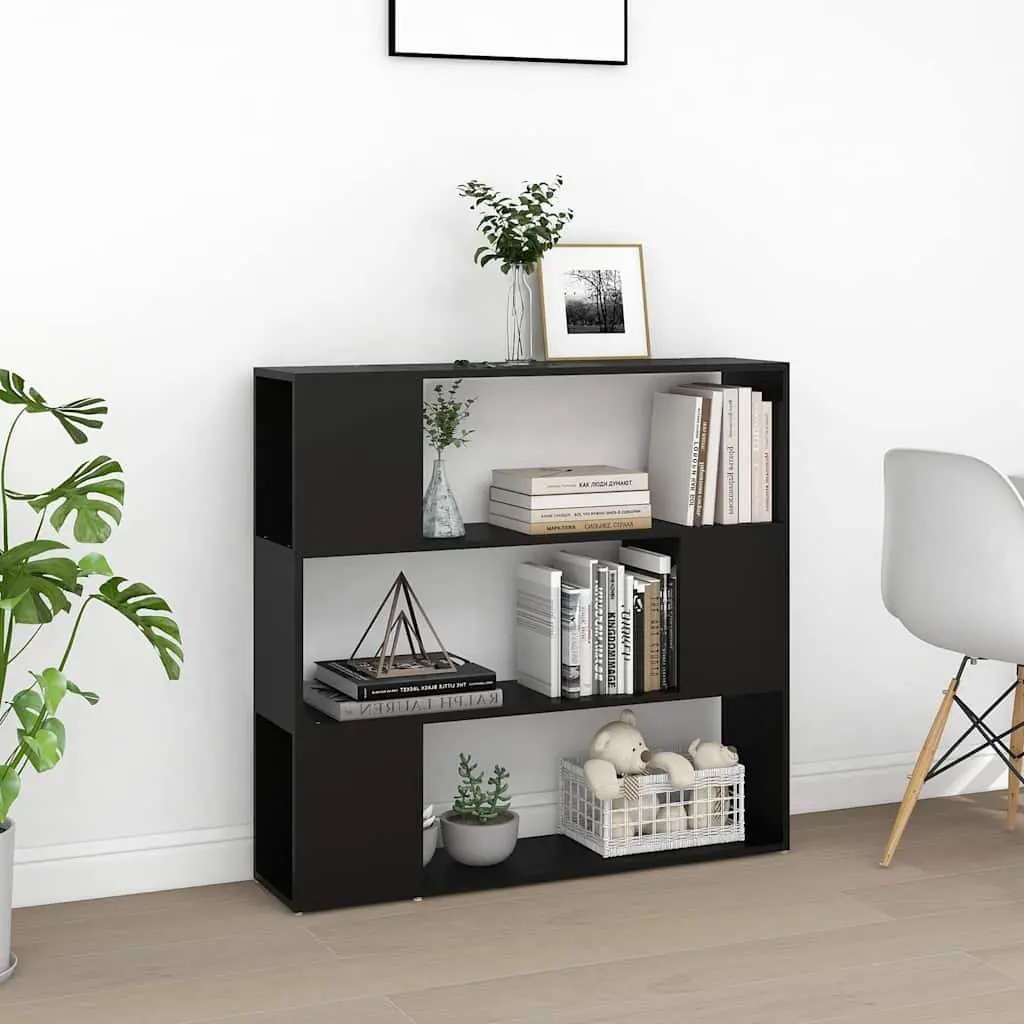 Black Room Divider for Home Organization