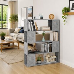 Functional Book Cabinet Room Divider for Any Home