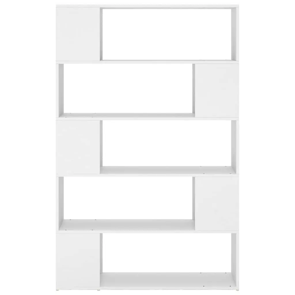 White Bookcase Room Divider for Home Use