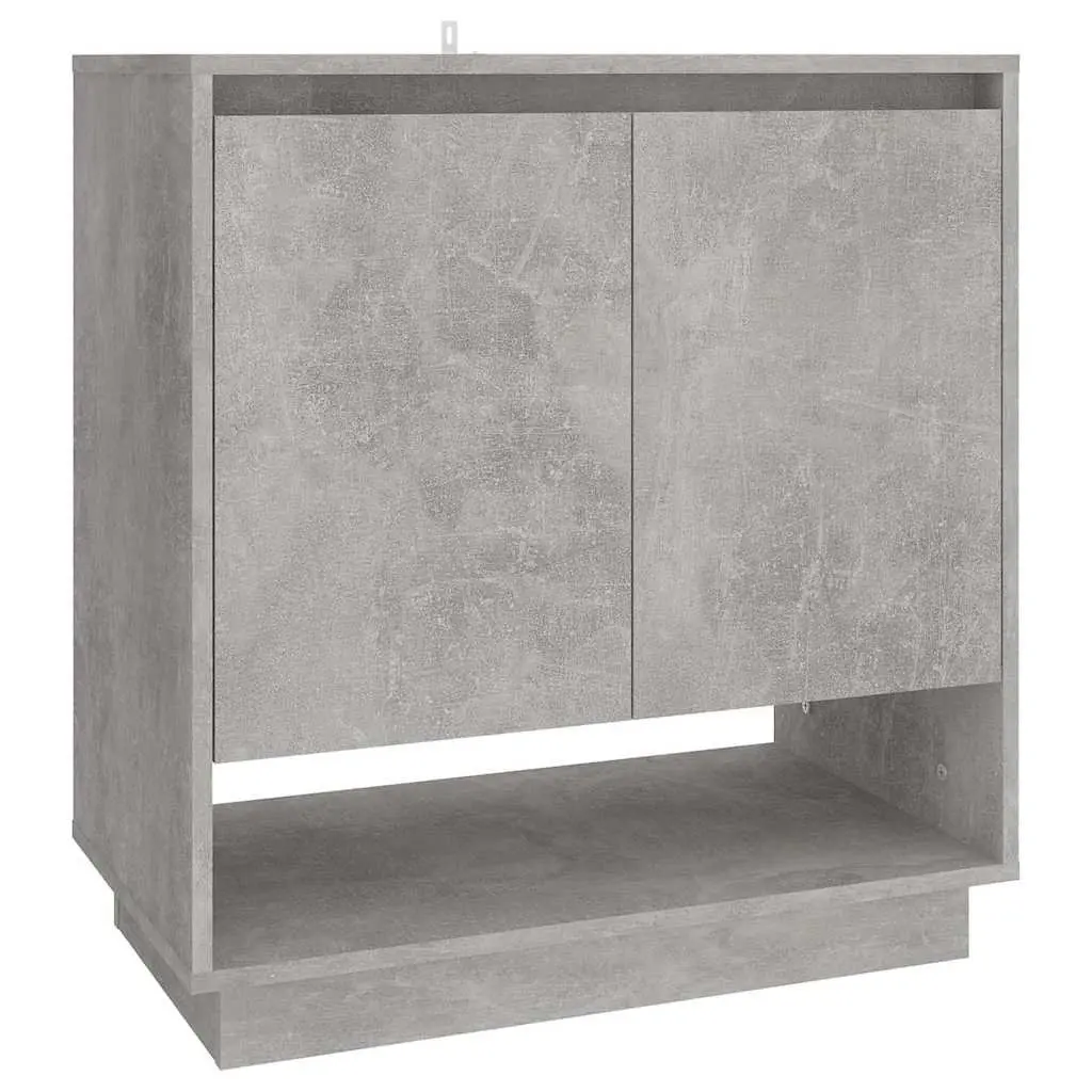 Sideboard Storage Cabinet Engineered Wood 70W x 41D x 75H cm Grey