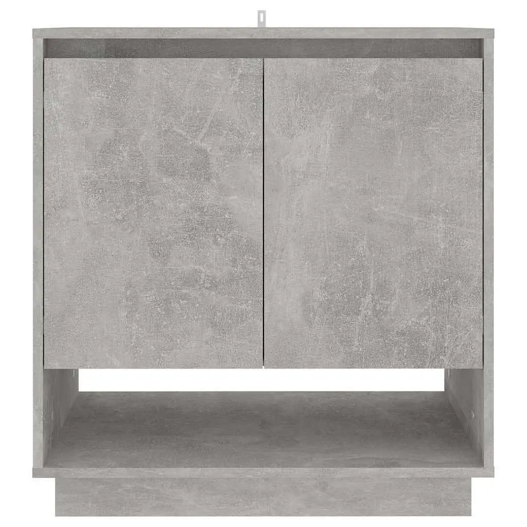 Sideboard Storage Cabinet Engineered Wood 70W x 41D x 75H cm Grey