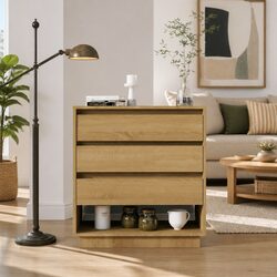 Practical Sideboard with 3 Drawers for Home Use