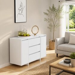 Functional Sideboard with Ample Storage for Home Use