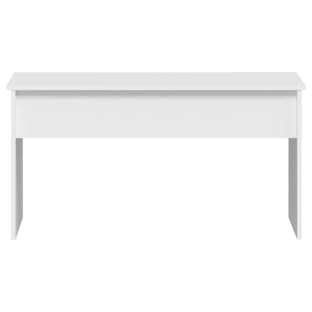Coffee Table Engineered Wood Lift Top White 102 x 50.5 x 52.5 cm