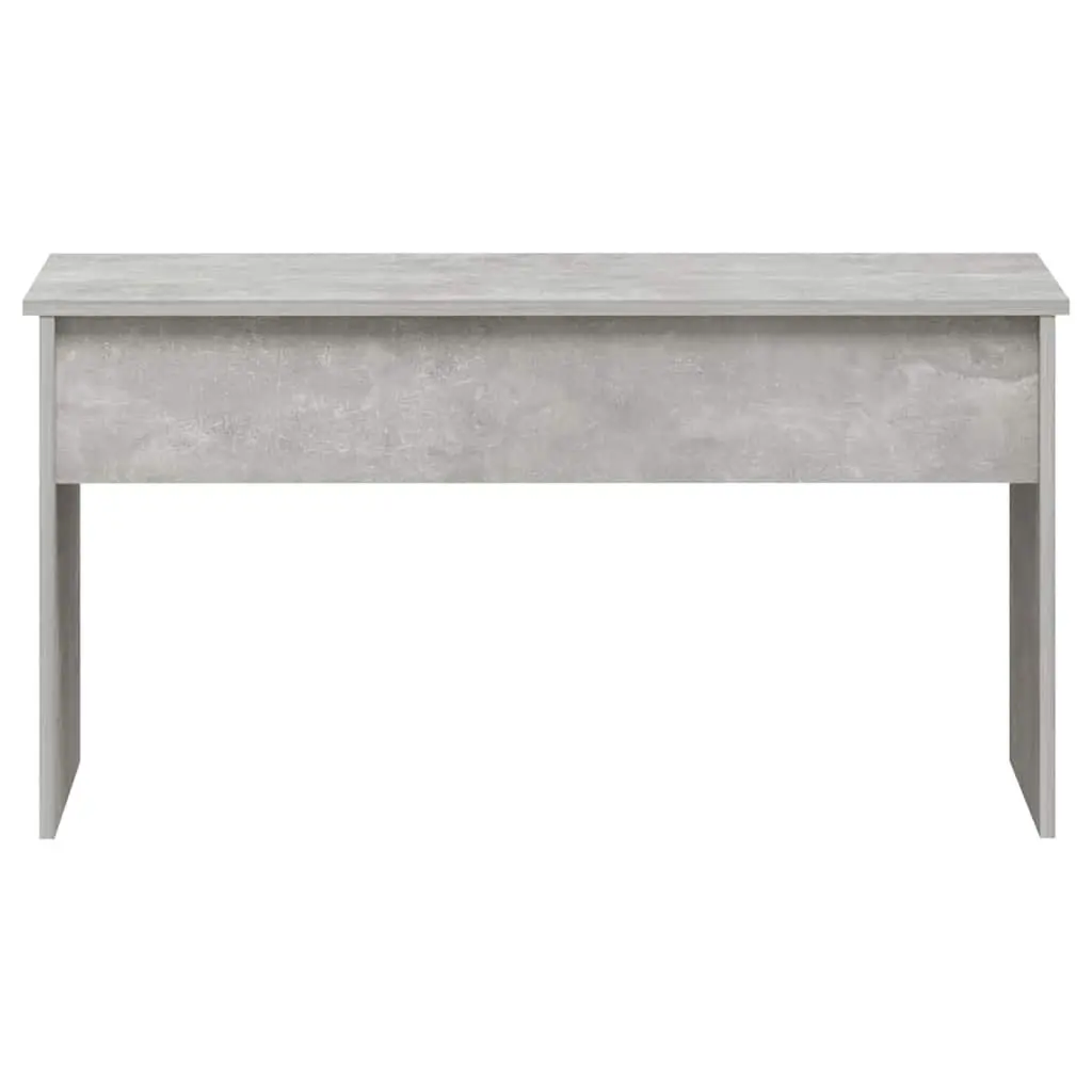 Coffee Table with Lift-Top Design Grey Engineered Wood Living Room Furniture