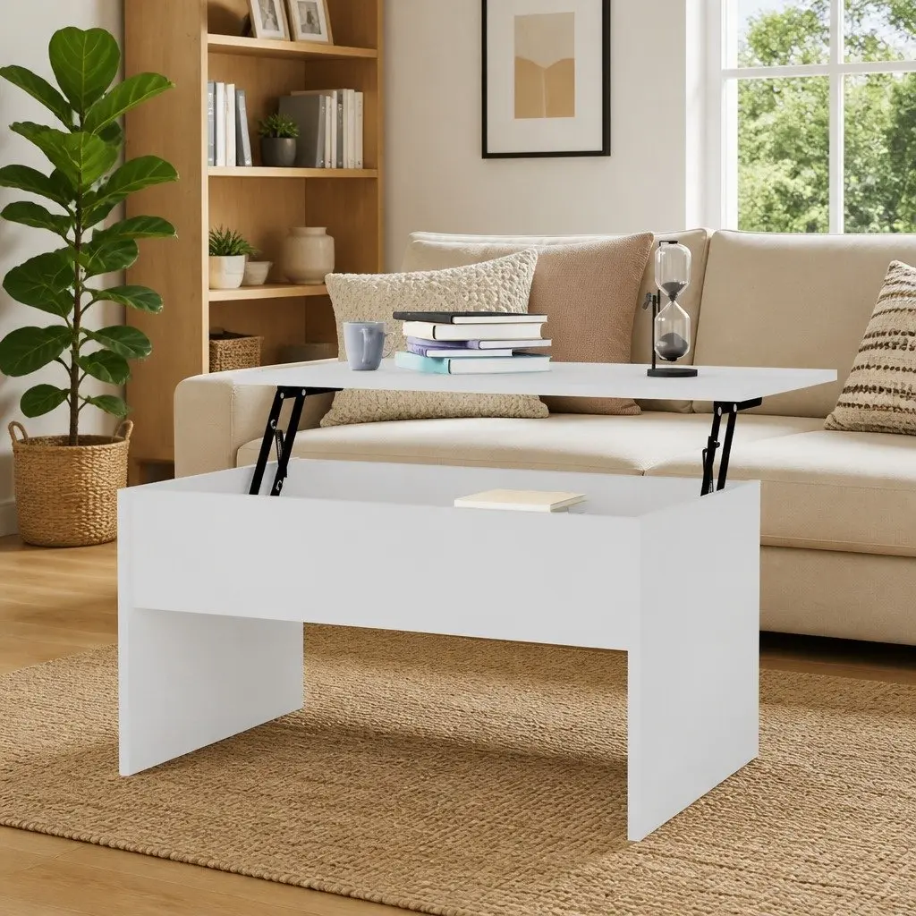 Lift-Top Coffee Table for Small Spaces