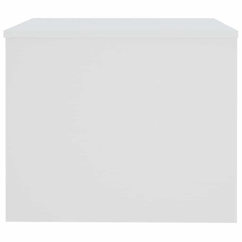 Coffee Table Engineered Wood White 80x50x40cm Liftable Top Hidden Storage Living Room