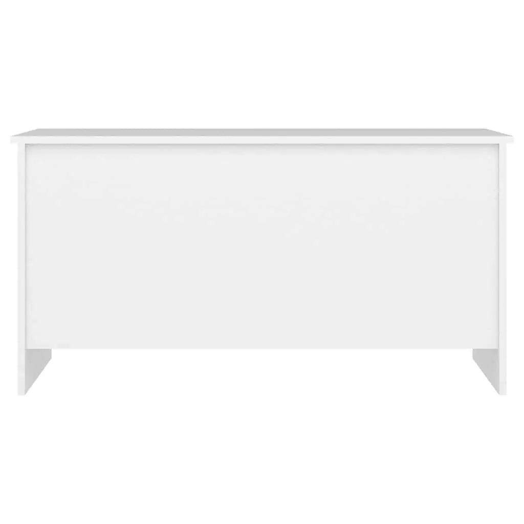Coffee Table Engineered Wood Lift Top 102x55.5cm White