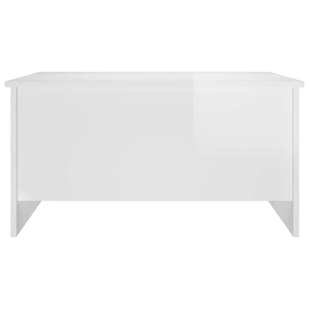 Coffee Table Engineered Wood Lift Top Storage White 80 x 55.5 x 41.5 cm