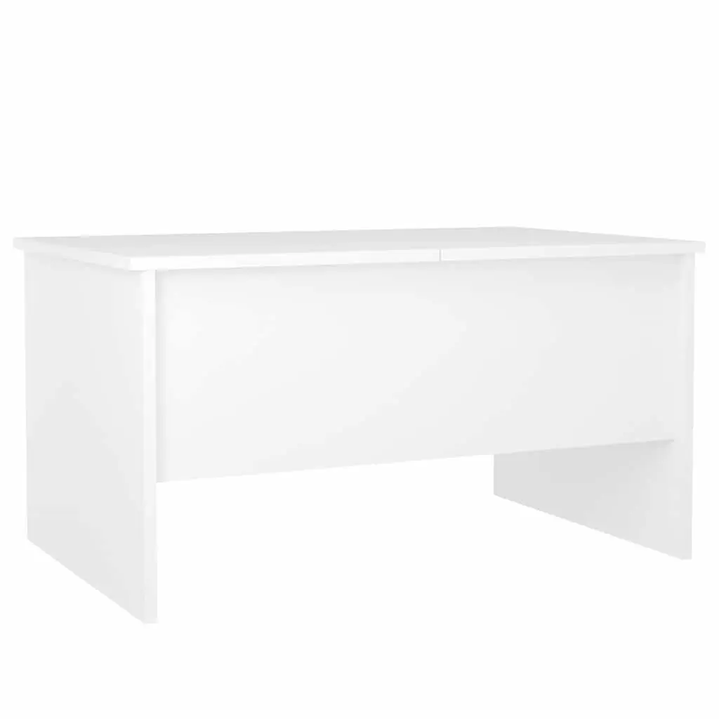 White Lift Top Coffee Table with Storage Space
