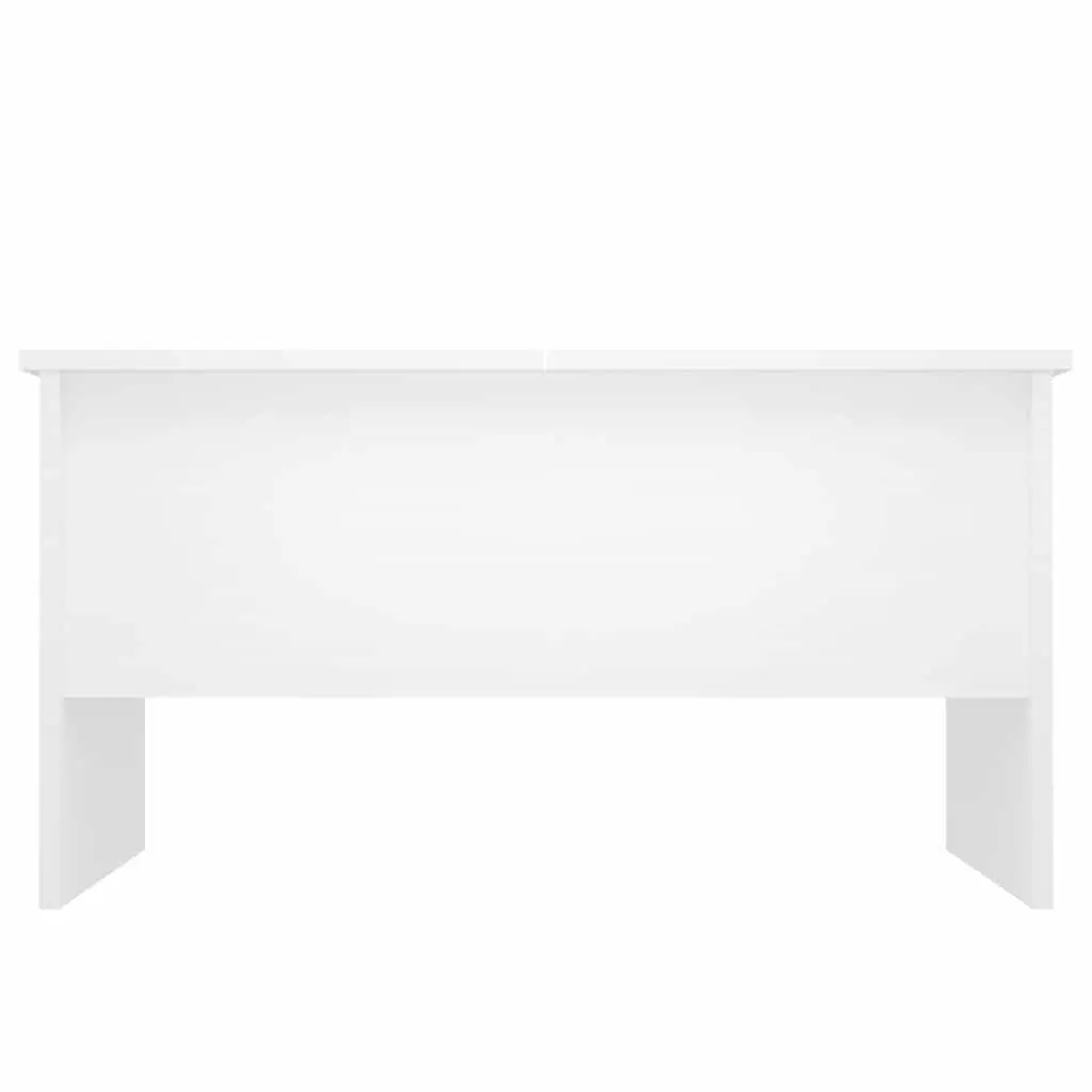 White Lift Top Coffee Table with Storage Space