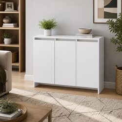 Functional White Sideboard for Everyday Use