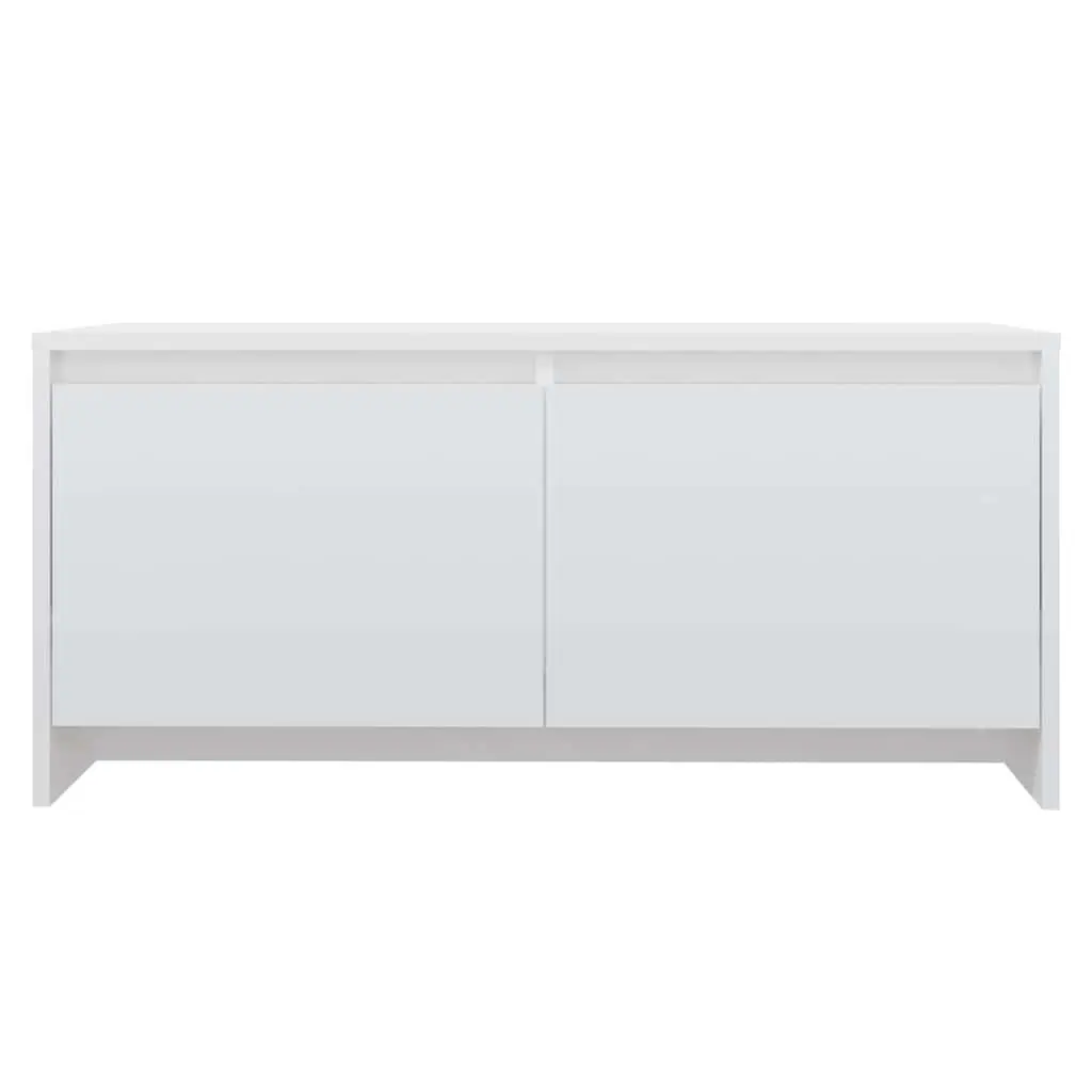 White Coffee Table with Ample Storage