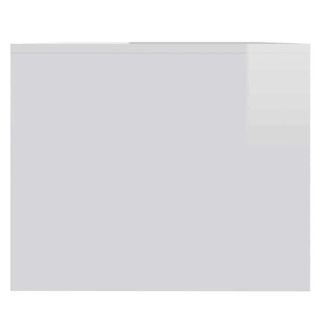 White Coffee Table with Ample Storage