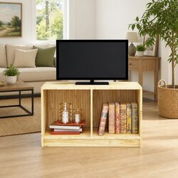 A Practical Pinewood TV Cabinet for Your Home