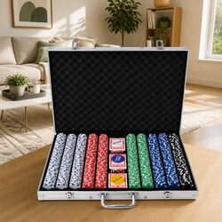 Poker Set for Family Game Nights