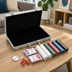 Versatile Poker Chip Set for Home Game Nights