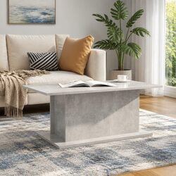 Practical Grey Engineered Wood Coffee Table for Your Home