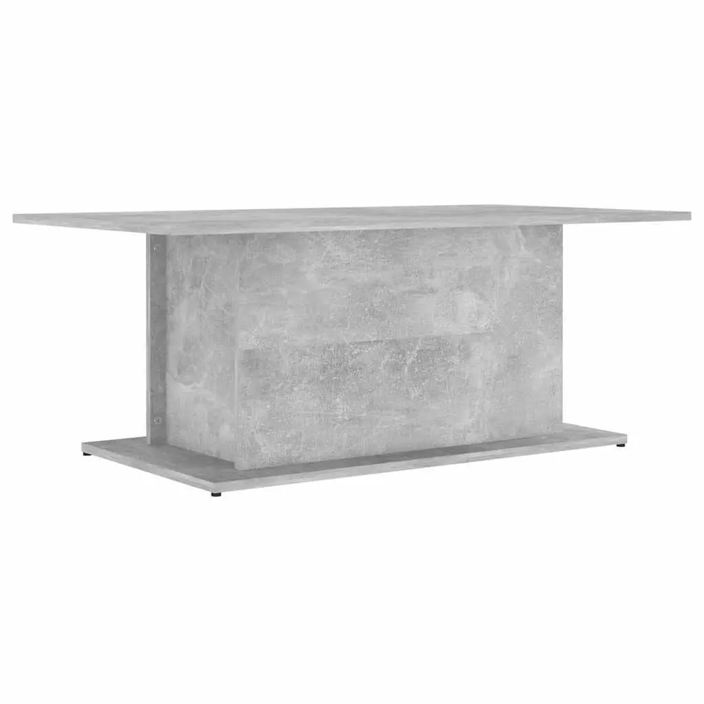 Coffee Table Engineered Wood 102x55.5x40cm Grey