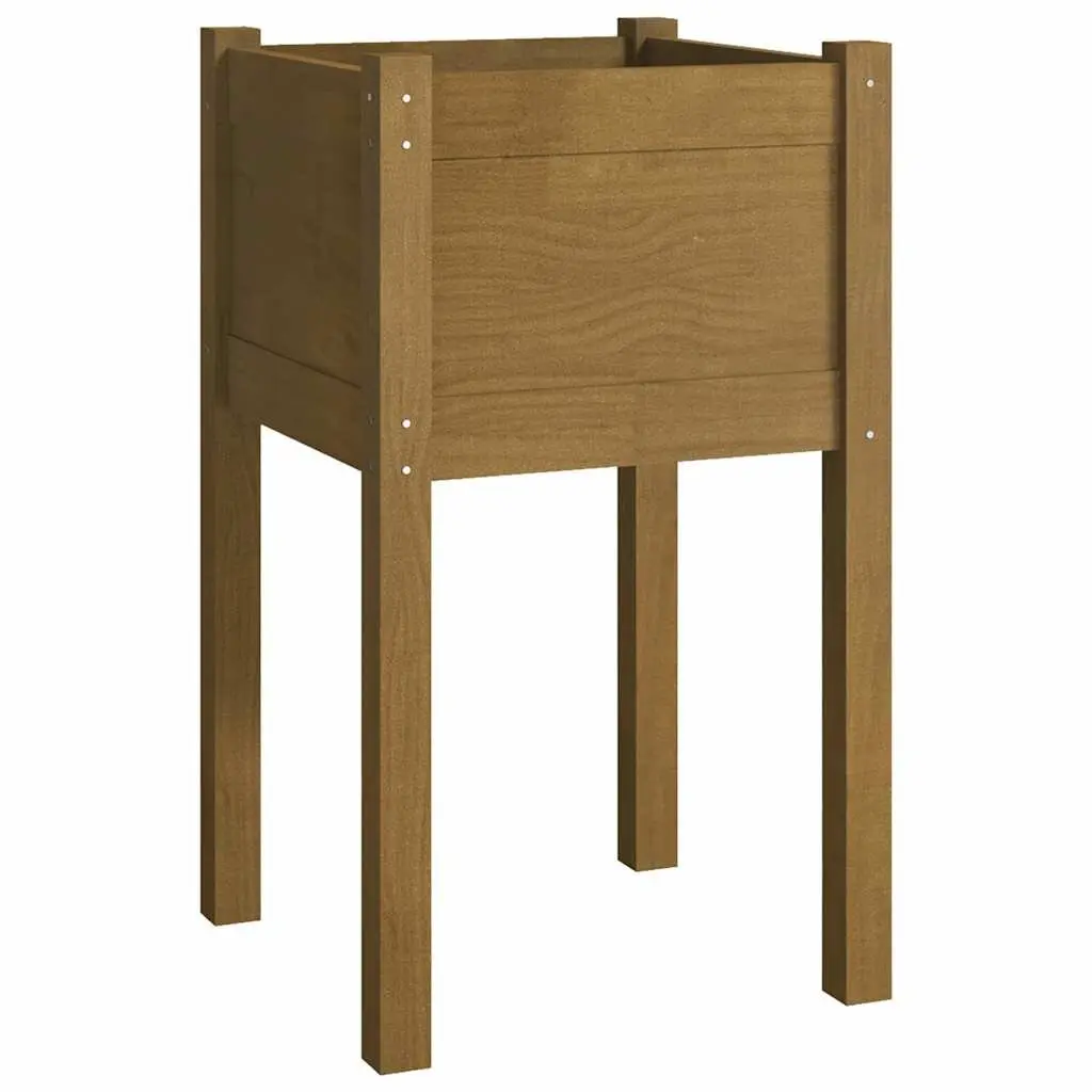 Wooden Planter Box for Outdoor Use