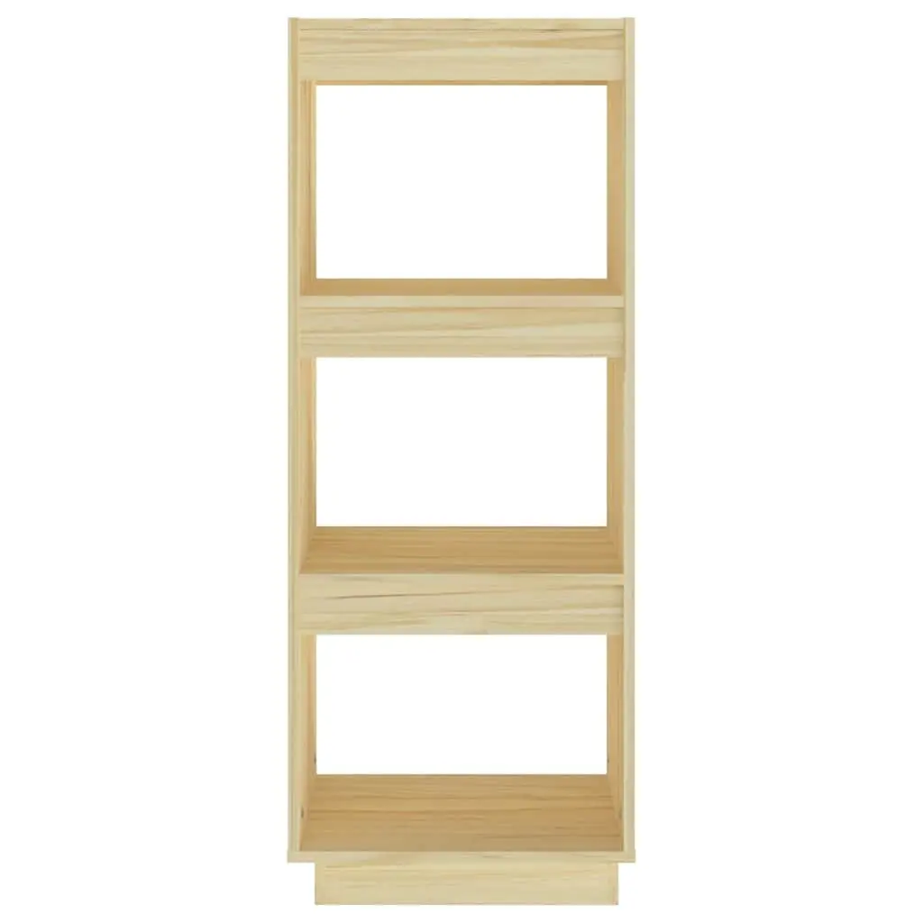 Pinewood Book Cabinet Room Divider Storage Organiser 40cm x 35cm x 103cm Brown