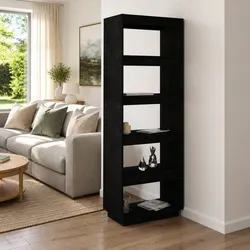 Functional Book Cabinet and Room Divider