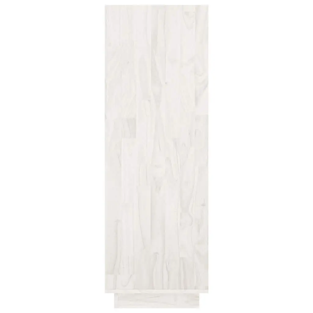 Book Cabinet Wooden Shelving Unit 80W x 35D x 103H cm White