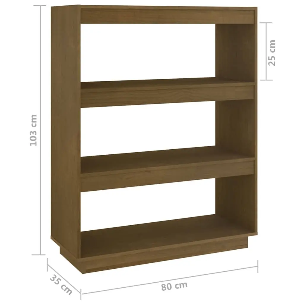 Wooden Book Cabinet for Room Division