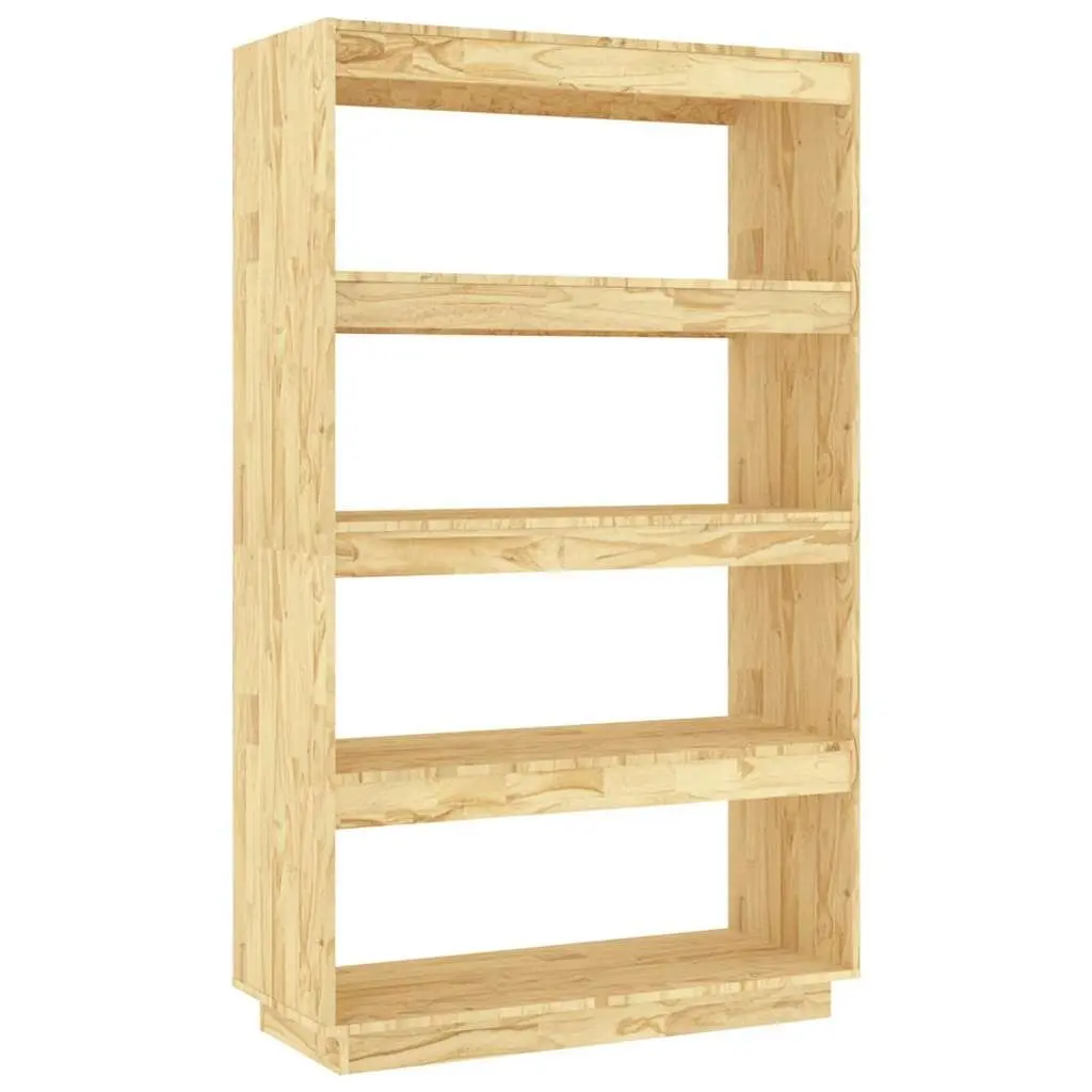 Wooden Book Cabinet Room Divider Shelving Unit Storage Organiser Brown