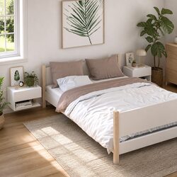 Versatile White Floating Cabinet for Your Home Needs