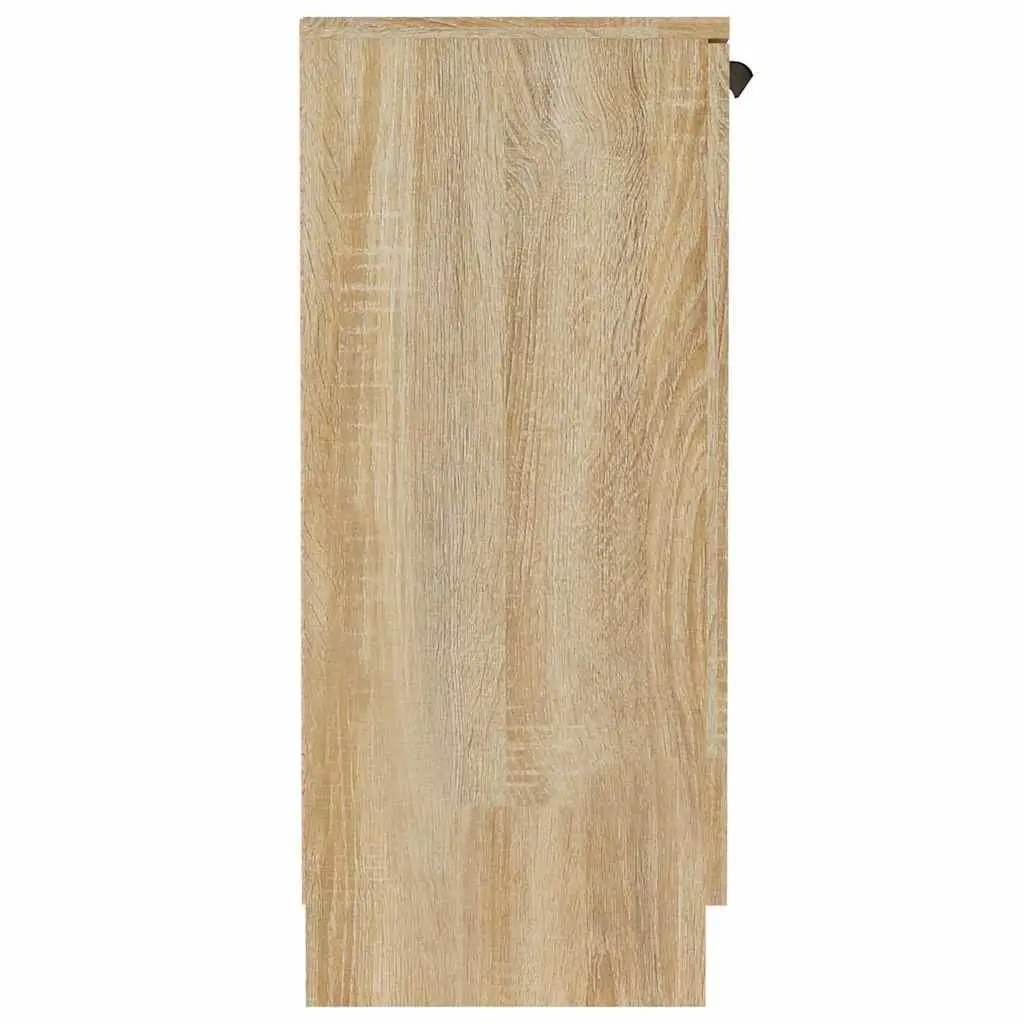 Sideboard Engineered Wood 60x30x70cm Brown Storage Cabinet Living Room Furniture