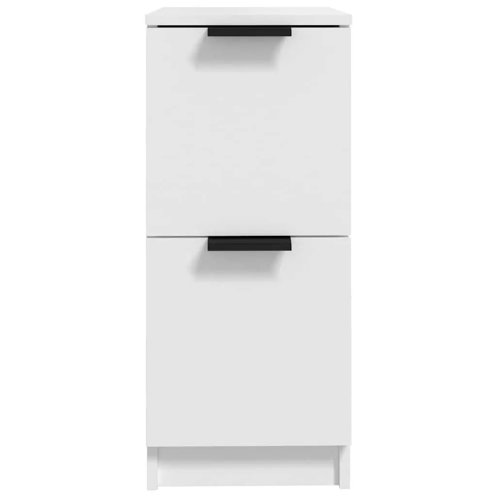Storage Sideboard Cabinets, 2 pcs in White