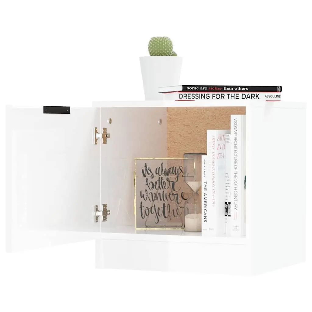 Bedside Cabinets Engineered Wood 40 x 39 x 40 cm White 2 Piece Nightstand Storage End Table Set