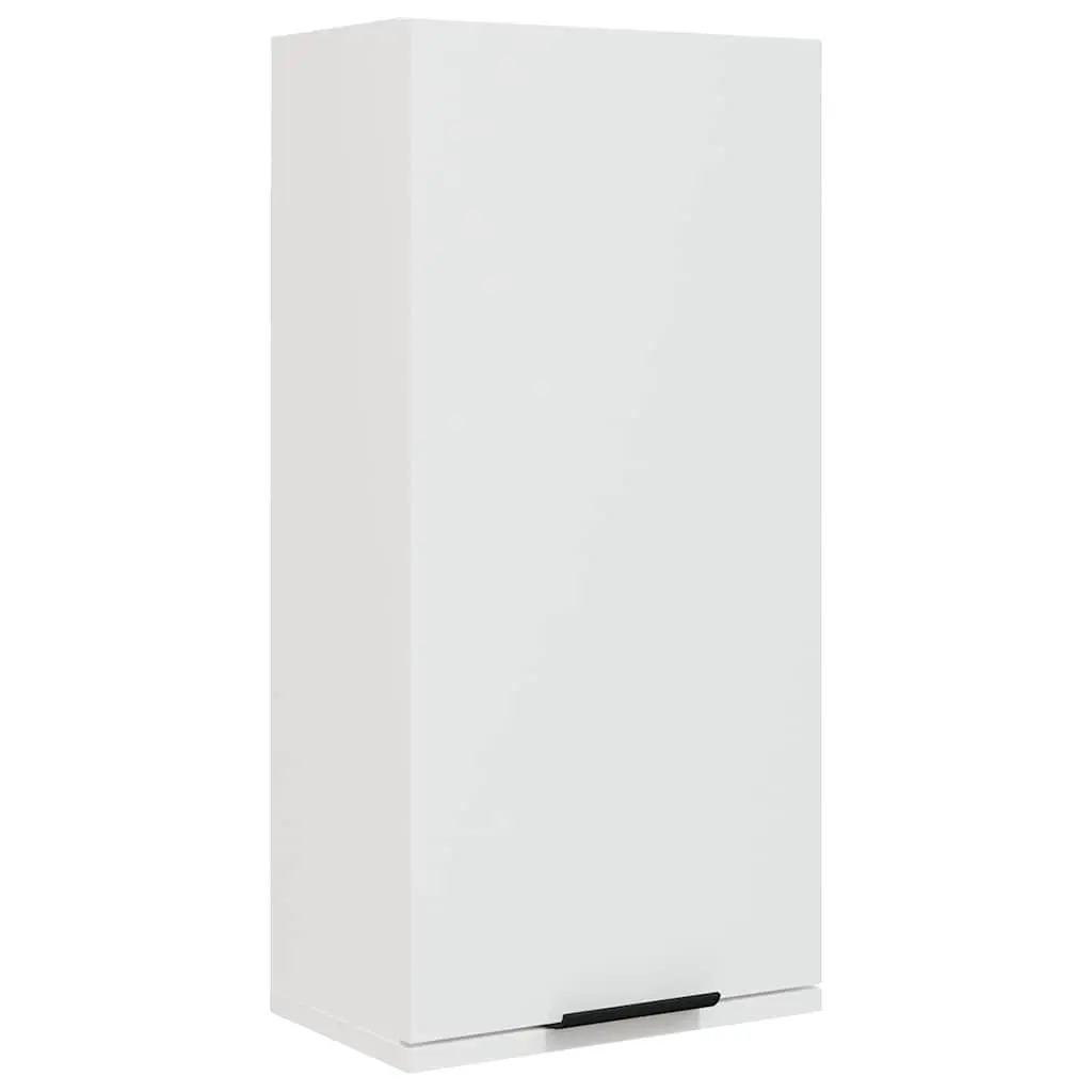 Wall-Mounted Bathroom Cabinet Engineered Wood 32x20x67cm White