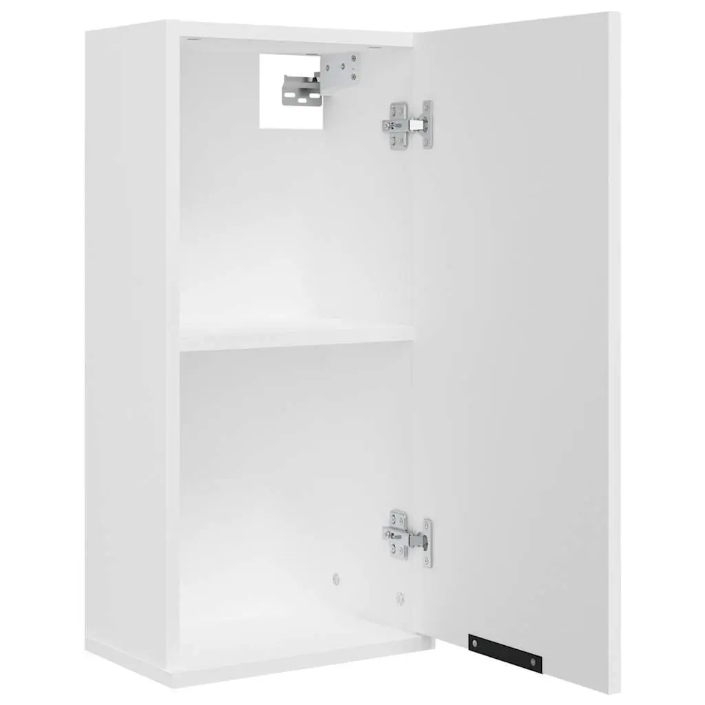 Wall-Mounted Bathroom Cabinet Engineered Wood 32x20x67cm White