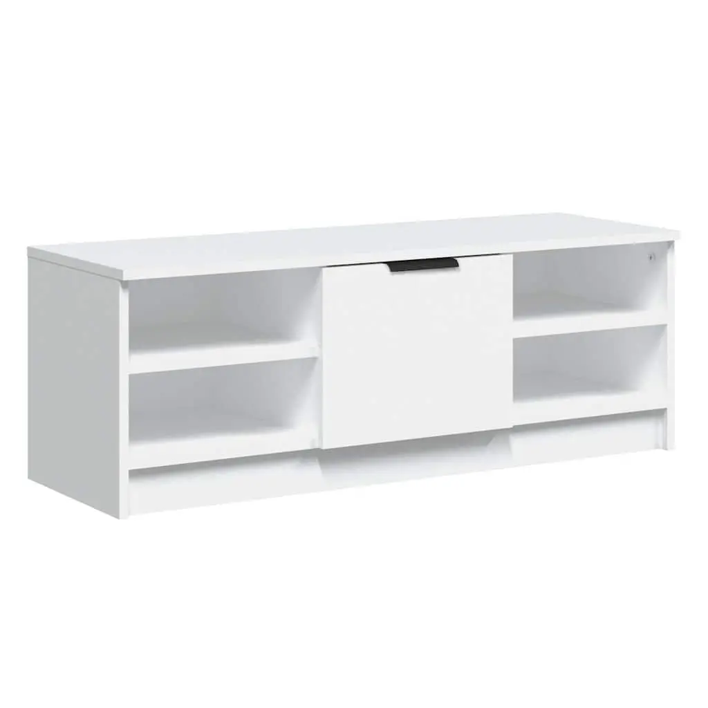 White TV Cabinet for Living Room Organization