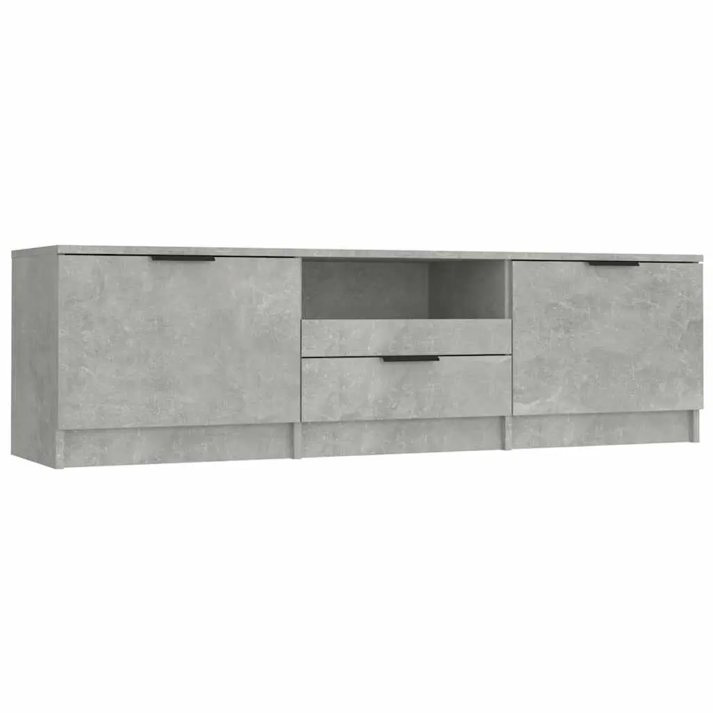 TV Cabinet with Drawer and Three Compartments