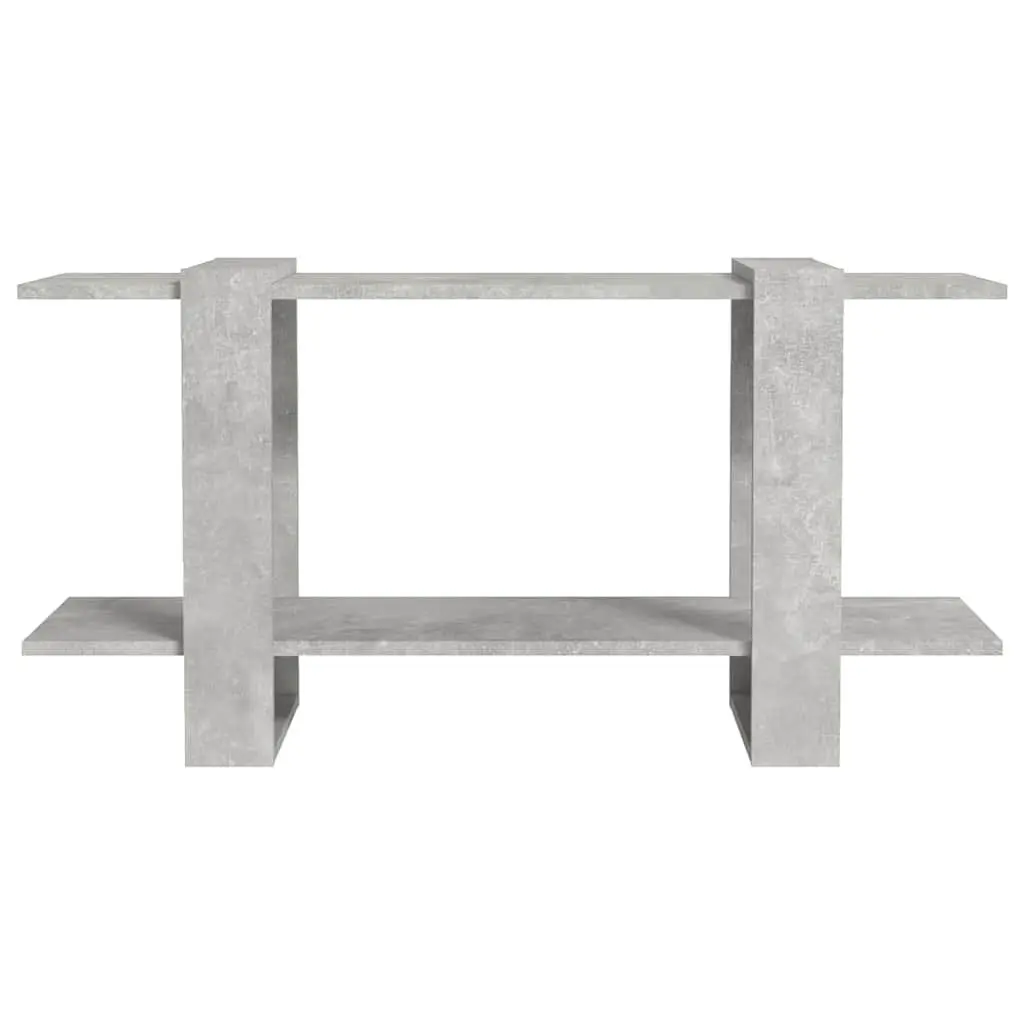 Book Cabinet Engineered Wood 100x30x51cm Grey Bookshelf Shelving Unit Storage Organiser