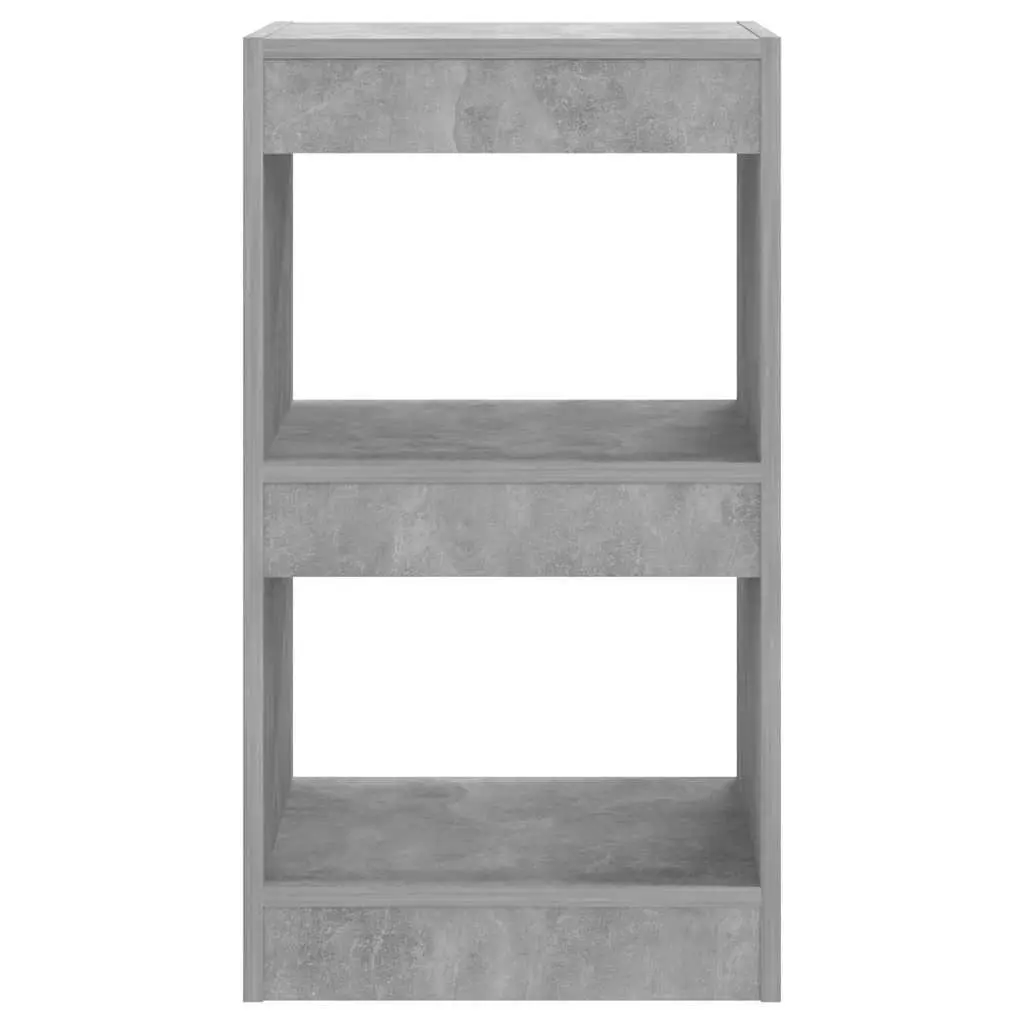 Book Cabinet Room Divider Grey Shelving Unit Standing Storage Bookcase Shelf