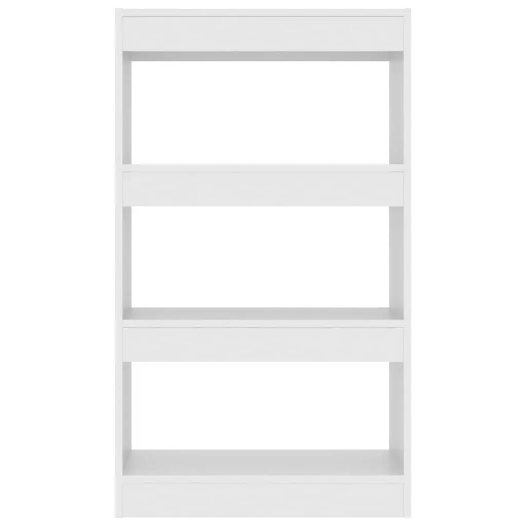 Book Cabinet Wooden Shelving Unit 60 x 30 x 103 cm White