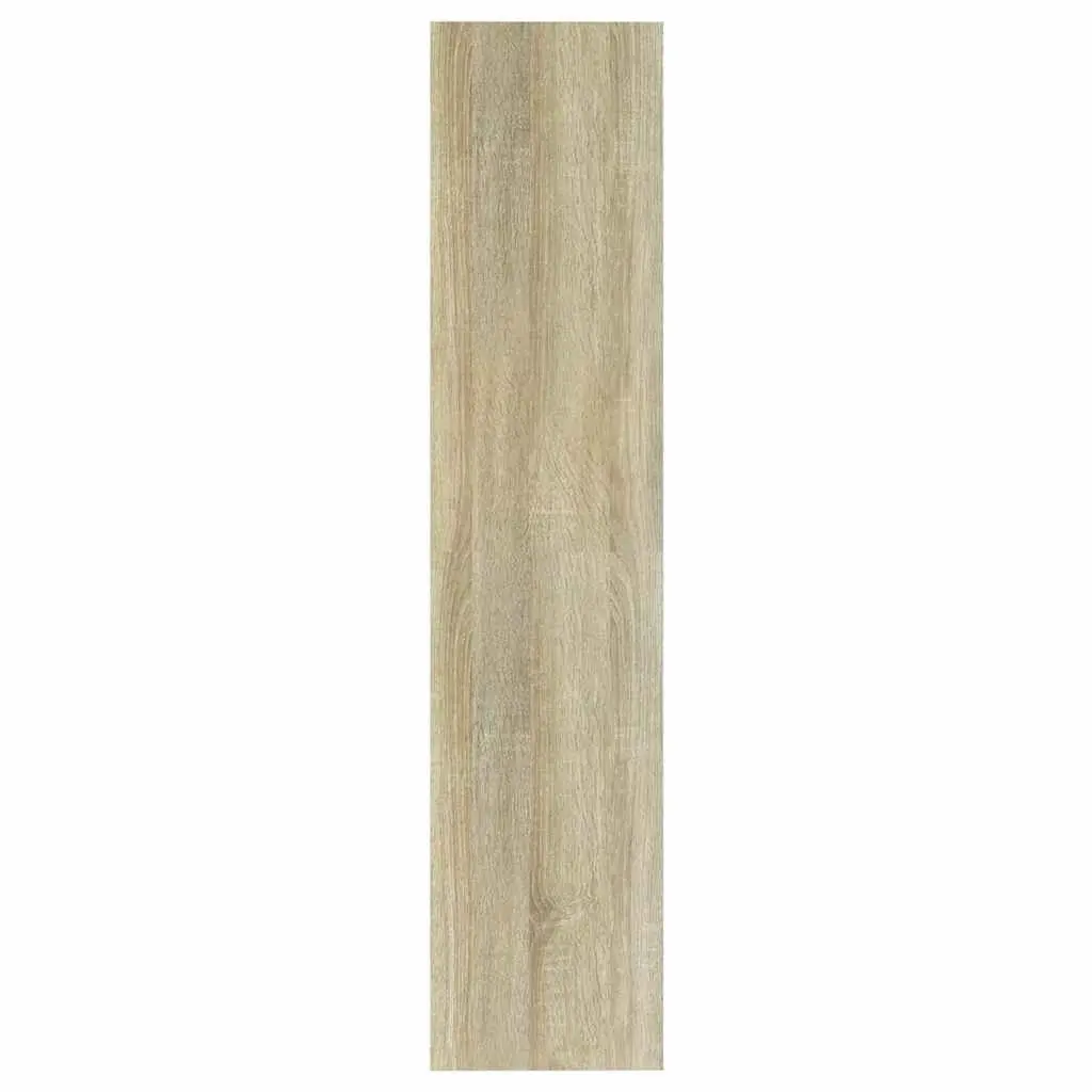 Book Cabinet Wooden Room Divider Shelving Unit 60W x 30D x 135H cm Brown